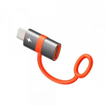 Mcdodo Adaptor Date si Incarcare USB-C - microUSB McDodo OT-3820, Gri