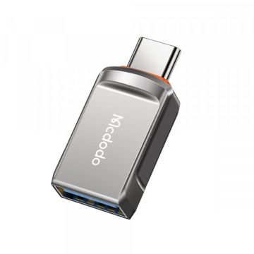 Mcdodo Adaptor OTG USB-C - USB-A McDodo OT-8730, Gri