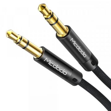 Mcdodo Cablu Audio 3.5mm - 3.5mm McDodo CA-6640, 1.2m, Negru