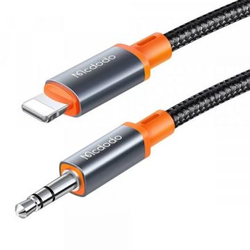Mcdodo Cablu Audio Lightning - 3.5mm McDodo CA-0890, 1.8m, Negru