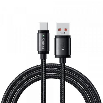 Mcdodo Cablu Date si Incarcare USB-A - USB-C McDodo CA-4730, 120W, 1.5m, Negru