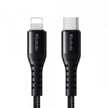Mcdodo Cablu Date si Incarcare USB-C - Lightning McDodo CA-5631, 36W, 1m, Negru