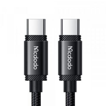 Mcdodo Cablu Date si Incarcare USB-C - USB-C McDodo CA-3680, 240W, 1.2m, Negru