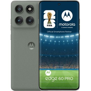 Motorola Telefon mobil Motorola Edge 60 pro, 256GB, 8GB RAM, 5G, Dual SIM, PANTONE, Gri-Vernil