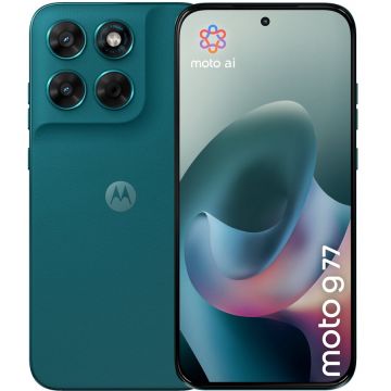 Motorola Telefon mobil Motorola G77, Dual SIM, 6.78 inch, 256GB, 8GB RAM, 5G, Verde