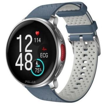Polar Ceas inteligent Polar Vantage V3, S-L, 1,39 inch, AMOLED, Argintiu-Albastru