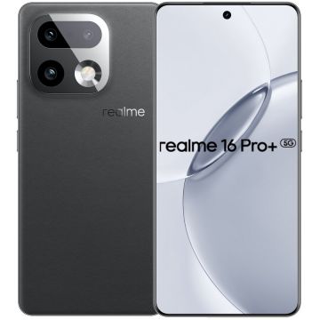 REALME Telefon mobil Realme 16 Pro+, Dual SIM, 512GB, 12GB RAM, 5G, Gri