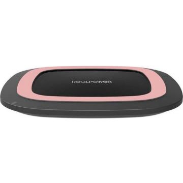 RealPower Incarcator Wireless, RealPower FreeCharge-10, negru|roz