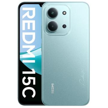 Xiaomi Telefon Mobil Xiaomi Redmi 15C, 4G, 6.9, 4GB RAM, 256GB,  Dual Sim, Procesor Mediatek Helio G81 Ultra Octa-Core, Android, Verde