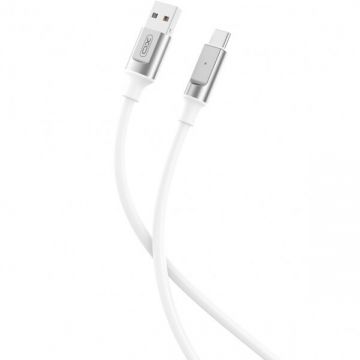 XO&nbsp;Design Cablu Date si Incarcare USB-A - USB-C XO Design NB251, 18W, 1m, Alb