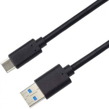 Cablu USB 3.2 Gen2 type C la USB-A 60W T-T 0.15m, ku31ck01bk