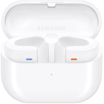 Samsung Carcasa de incarcare Samsung pentru casti Samsung Galaxy Buds3, USB-C, suport incarcare wireless (Qi), Alb