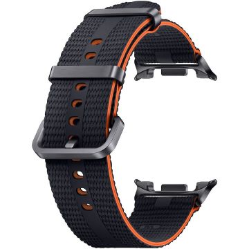 Samsung Curea Smartwatch Samsung Athleisure Band, pentru Galaxy Watch8 / Watch8 Classic, marime M/L, Gri inchis