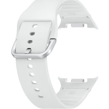 Samsung Curea Smartwatch Samsung Sport pentru Galaxy Watch8 / Watch8 Classic, marime M/L, Alb