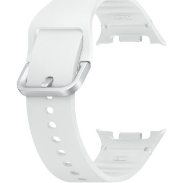 Samsung Curea Smartwatch Samsung Sport pentru Galaxy Watch8 / Watch8 Classic, marime S/M, Alb