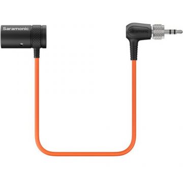 SARAMONIC Cablu audio SARAMONIC, TRS 3.5mm cu blocare la XLR tata, pentru K9-US/K9 si sisteme wireless montate pe camera