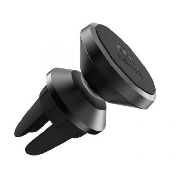 Suport Devia Auto Magnetic Titan Series Black, prindere la suportul de ventilatie