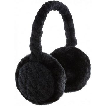Aparatori urechi cu casti Cable Knit KSMFBK Negru
