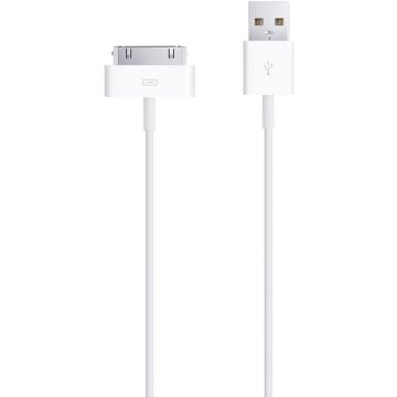 Cablu de date Apple, 30-pin to USB, White