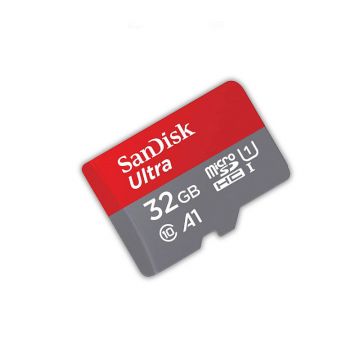 Card de memorie SanDisk Ultra microSDHC, 32GB, 120MB/s, A1 Class 10 UHS-I + SD Adapter