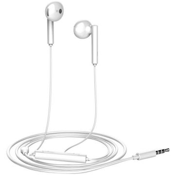 Casti Stereo Huawei Headset AM115 (jack 3.5mm), 22040280 - White