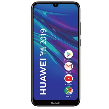 Huawei Y6 (2019) Dual SIM 4G 6.09inch 2GB RAM Quad-Core 32GB midnight black