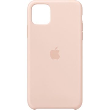 Husa de protectie Apple pentru iPhone 11 Pro Max, Silicon, Pink Sand