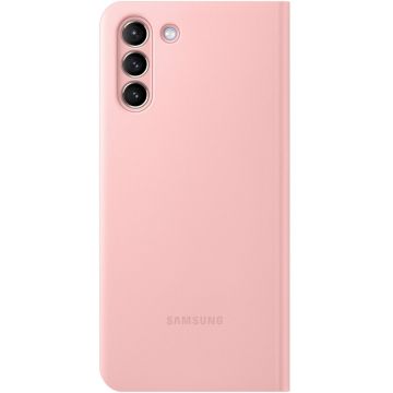 Husa de protectie Samsung Smart LED View Cover pentru Galaxy S21 Plus, Pink