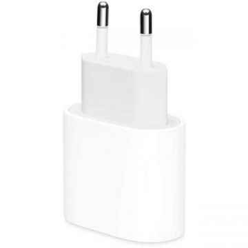 Incarcator retea Apple, USB Type C, 20W, White