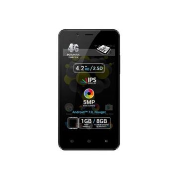 Smartphone Allview P4 Quad 4.2inch Dual SIM 4G Quad-Core 8GB black