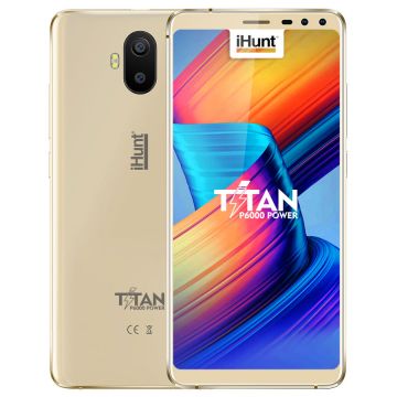 Smartphone iHunt Titan P6000 Power Dual SIM 3G 5.5inch 5000mAh Gold