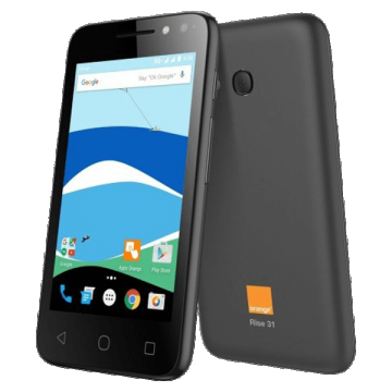 Smartphone Orange Rise 34 Dual SIM 4G 4inch Quad-Core 4GB black