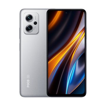 Telefon POCO X4 GT 5G, 8GB RAM, 128GB, Silver, Dual Sim, Camera Tripla: 64 MP, procesor Dimensity 8100 Telefon POCO X4 GT 5G, 8GB RAM, 128GB, Silver, Dual Sim, Camera Tripla: 64 MP, procesor Dimensity 8100