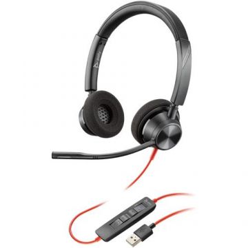 Casti cu microfon Poly Blackwire C3320 USB-A Binaural