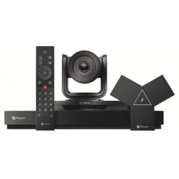 Pachet conferinta audio video Poly G7500 EE IV x4, Bluetooth, Wireless (Negru)