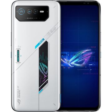 Telefon mobil ASUS ROG Phone 6, Dual SIM, 512GB, 16GB RAM, 5G, Storm White Telefon mobil ASUS ROG Phone 6, Dual SIM, 512GB, 16GB RAM, 5G, Storm White