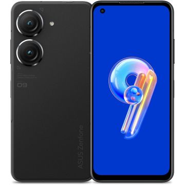 Telefon mobil ASUS Zenfone 9, Dual SIM, 16GB RAM, 256GB, 5G, Midnight Black