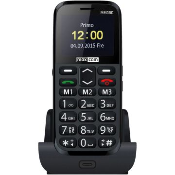 Telefon mobil MaxCom Comfort MM38D, Black