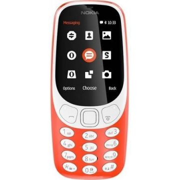 Telefon Mobil Nokia 3310 (2017), TFT 2.4inch, 16MB, Dual Sim (Rosu)