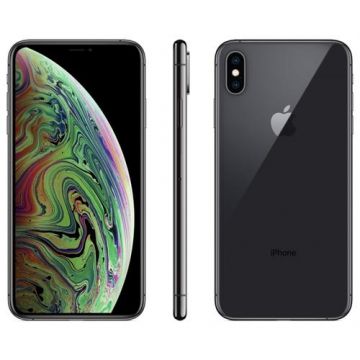 Telefon Mobil Refurbished Apple iPhone XS, OLED Super Retina HD 5.8inch, 64GB Flash, Dual 12MP, Wi-Fi, 4G, Dual SIM, iOS (Spece Gray)