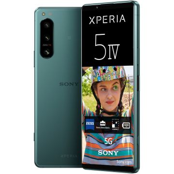 Telefon mobil Sony Xperia 5 IV, Dual SIM, 8GB RAM, 128GB, 5G, Green