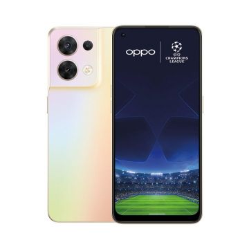 Telefon OPPO Reno8 5G, 8GB RAM, 256GB, Shimmer Gold, Dual Sim, Camera Tripla: 50 MP, procesor MediaTek Dimensity 1300