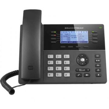 Telefon VoIP Grandstream GXP1782, Negru+ Cadou Cablu Reelif Type C
