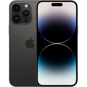 Telefon mobil Apple iPhone 14 Pro Max, 128GB, 5G, Space Black Telefon mobil Apple iPhone 14 Pro Max, 128GB, 5G, Space Black