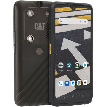 Telefon mobil Cat S53, Dual SIM, 128GB, 6GB RAM, 5G, Black