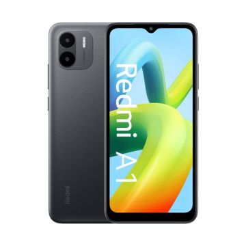 Telefon Redmi A1, 2GB RAM, 32GB, Black, Dual Sim, Camera Dubla 8 MP, procesor Mediatek MT6761 Helio A22